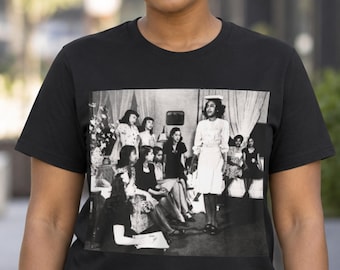 Black Women in Charm Class Photo T-Shirt |  Historic Black Finishing School Graphic Tee
