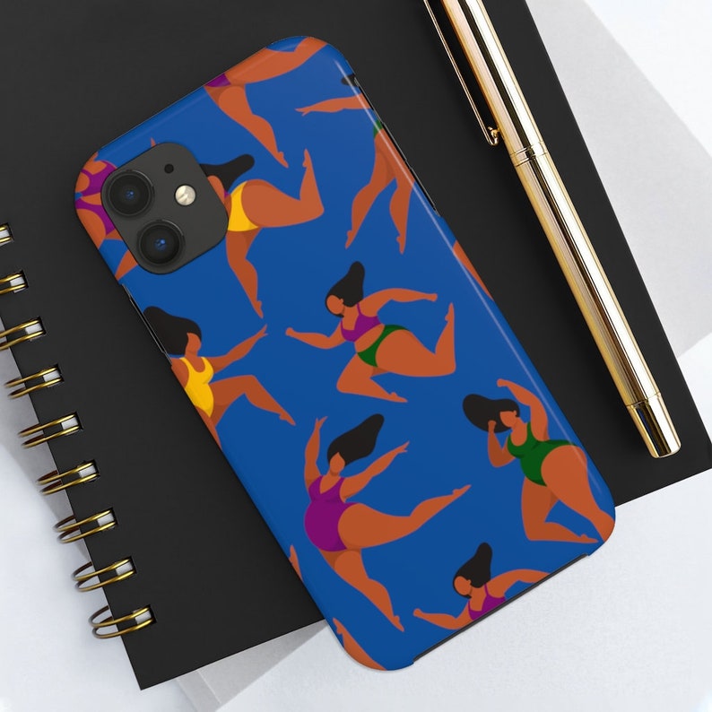 African American Phone Cover Body Positive iPhone 11 Black Women Art Thick Girls Phone Cases Black Girl Magic iPhone 12