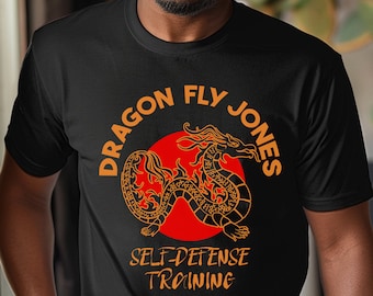 Dragon Fly Jones Shirt: 90s TV Show, Martial Arts Tee