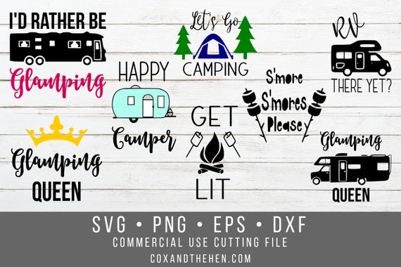 Download Camping Svg Bundle Commercial Use Cut File Summer Svgs Etsy