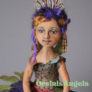 PDF Pattern Tutorial Instant Download for Flower Faeries Cloth Art Doll E-Class designed by Marla L. Niederer