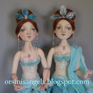 The Goddess Instant Downloadable PDF Ball Jointed Cloth Art Doll E-Class by Marla L. Niederer