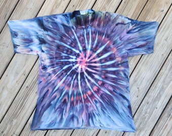 UNISEX XL;  100% Cotton Crew Neck T-shirt; Incline Spiral Dye in All the Colors