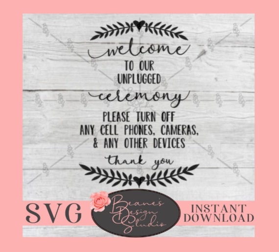 Free Free Unplugged Wedding Svg Free 720 SVG PNG EPS DXF File