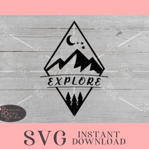 Explore SVG | Travel SVG | Explore Design | Designs for Decals | SVG Files for Cricut