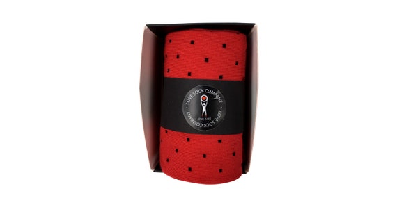 6 6 6 paquets de garçons d’honneur chaussettes cadeau individuellement emballé - coton bio - cadeau de garçons d’honneur - Chaussettes homme mariage fête - rouge et noir à pois 1306e3 6 6 6 paquets de garçons d’honneur chaussettes cadeau individuellement emballé - coton bio - cadeau de garçons d’honneur - Chaussettes homme mariage fête - rouge et noir à pois 1306e3