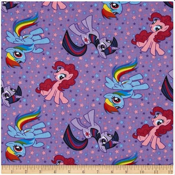 My Little Pony Best Friend Rainbow Dash Twilight Sparkle Pinkie Pie Cotton Fabric Yardage My Little Pony Best Friend Rainbow Dash Twilight Sparkle Pinkie Pie Cotton Fabric Yardage