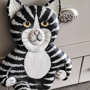 ティファニーキャット ハミルトン フィギュア T6 Purr-fect Reflections of Tiffany Collection Peacock Blue Cat