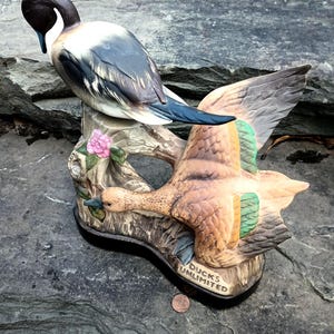 Vintage Jim Beam Ducks Unlimited Pintail Bourbon Decanter, 1985 - Etsy