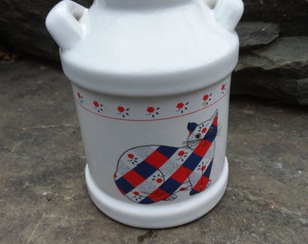 ＊台灣＊　国立歴史博物館　監製　大皿　柿　CATHAY　STONEWARE Vintage White Ceramic Milk Jug Vase or Utensil Holder