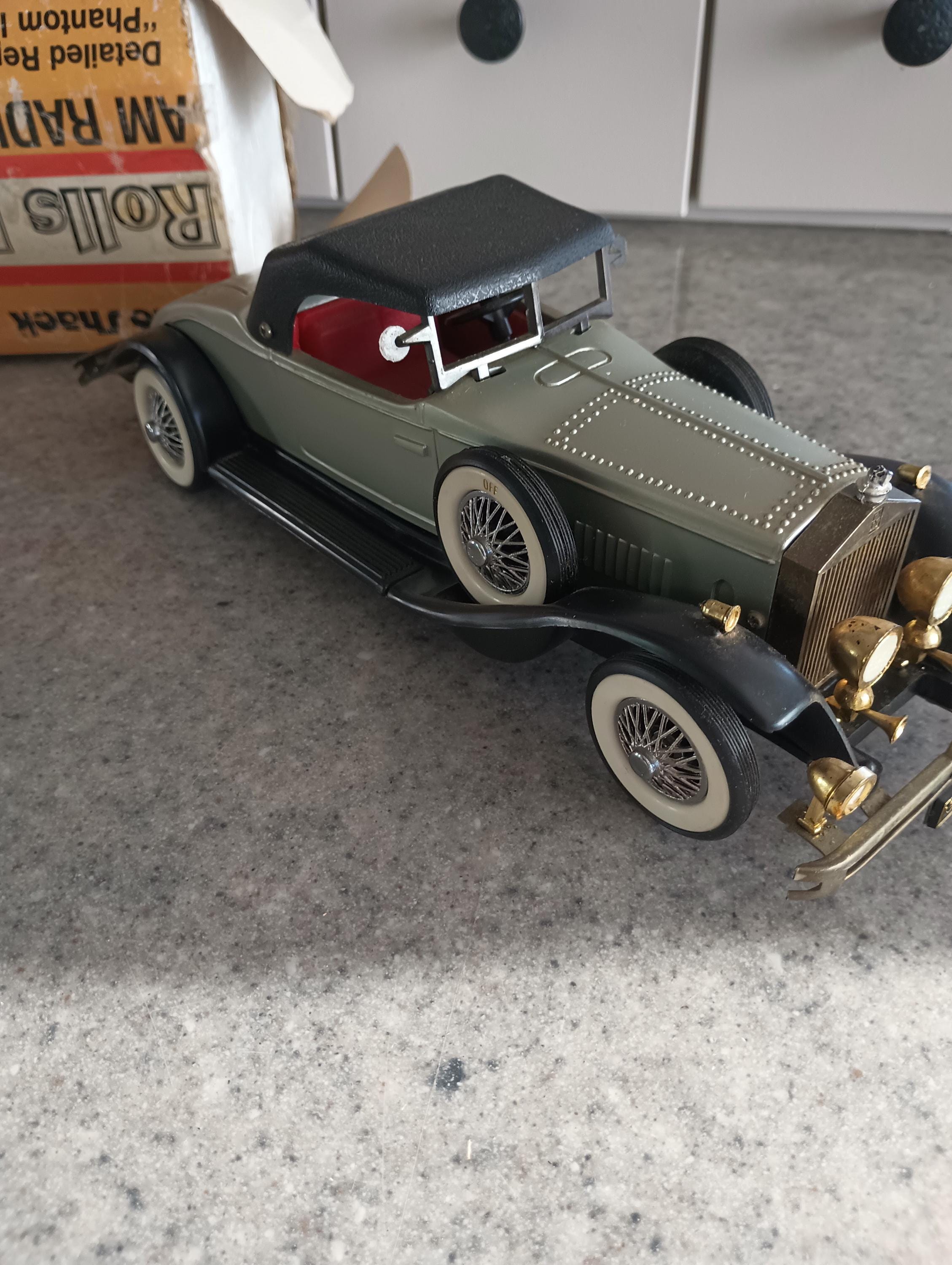 Vintage Radio Shack Rolls Royce Working AM Radio Detailed Replica