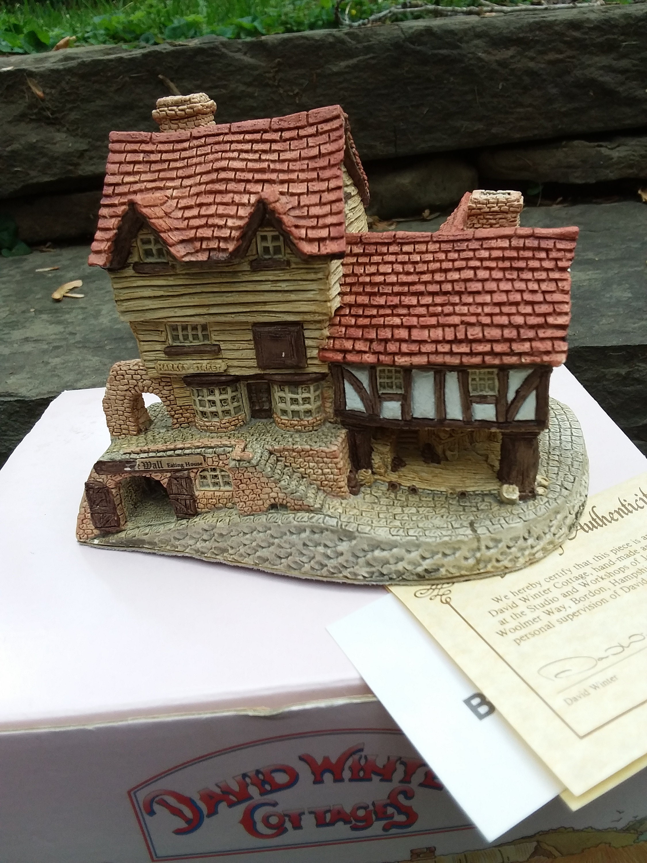 Vintage David Winter Cottage, Market Street, John Hines Studios