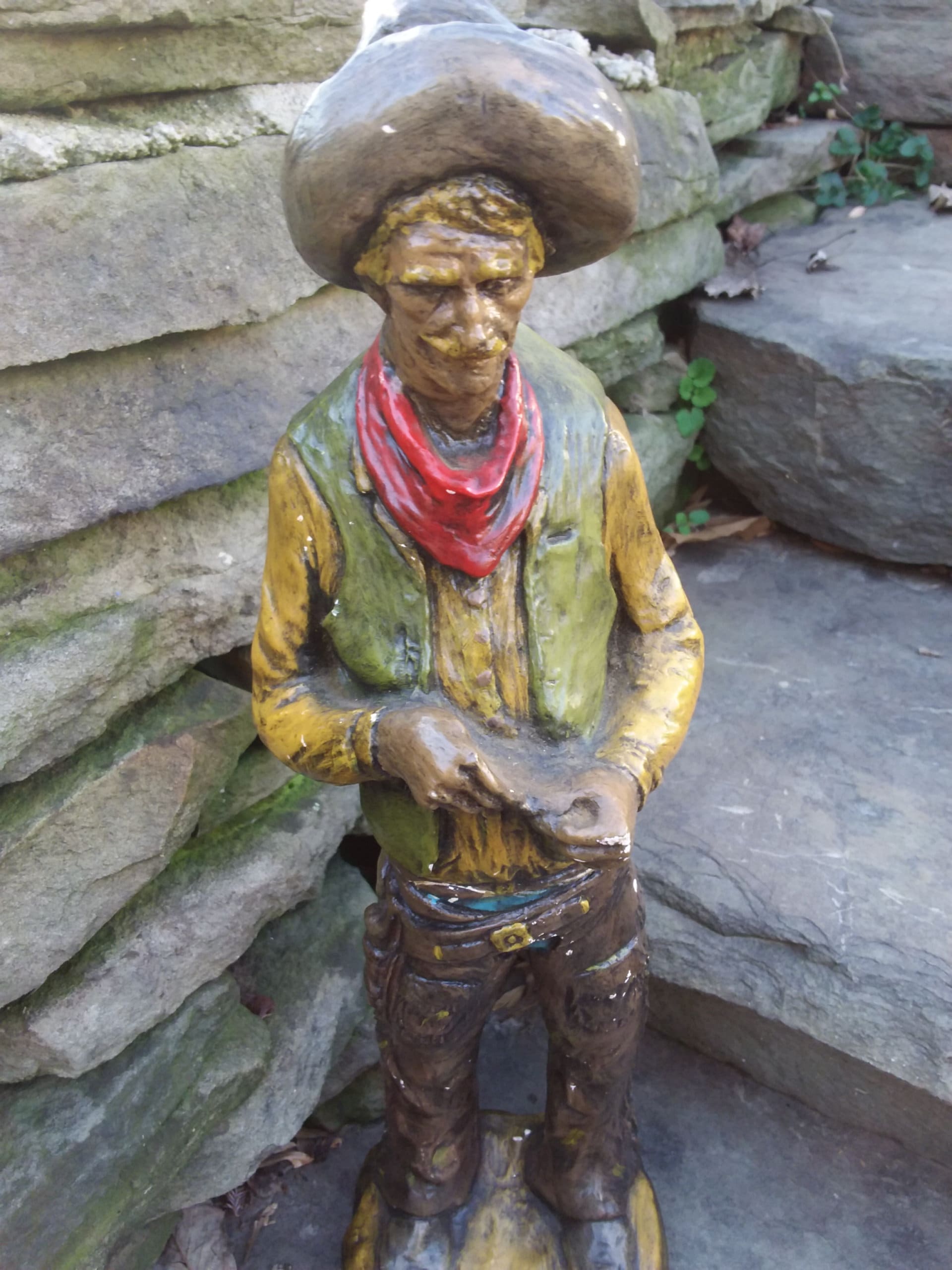 アンティーク　カウボーイ像 約96cm オースティン　ビンテージ アンティーク カウボーイ像 約96cm オースティン ビンテージ