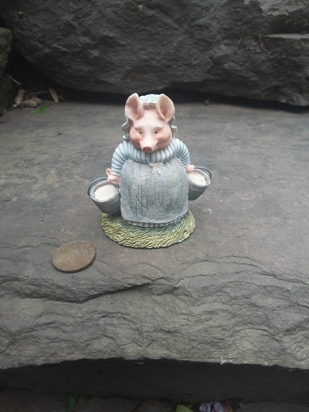 Vintage Beatrix Potter Aunt Pettitoes Piglets Figurine, 1983 - Etsy