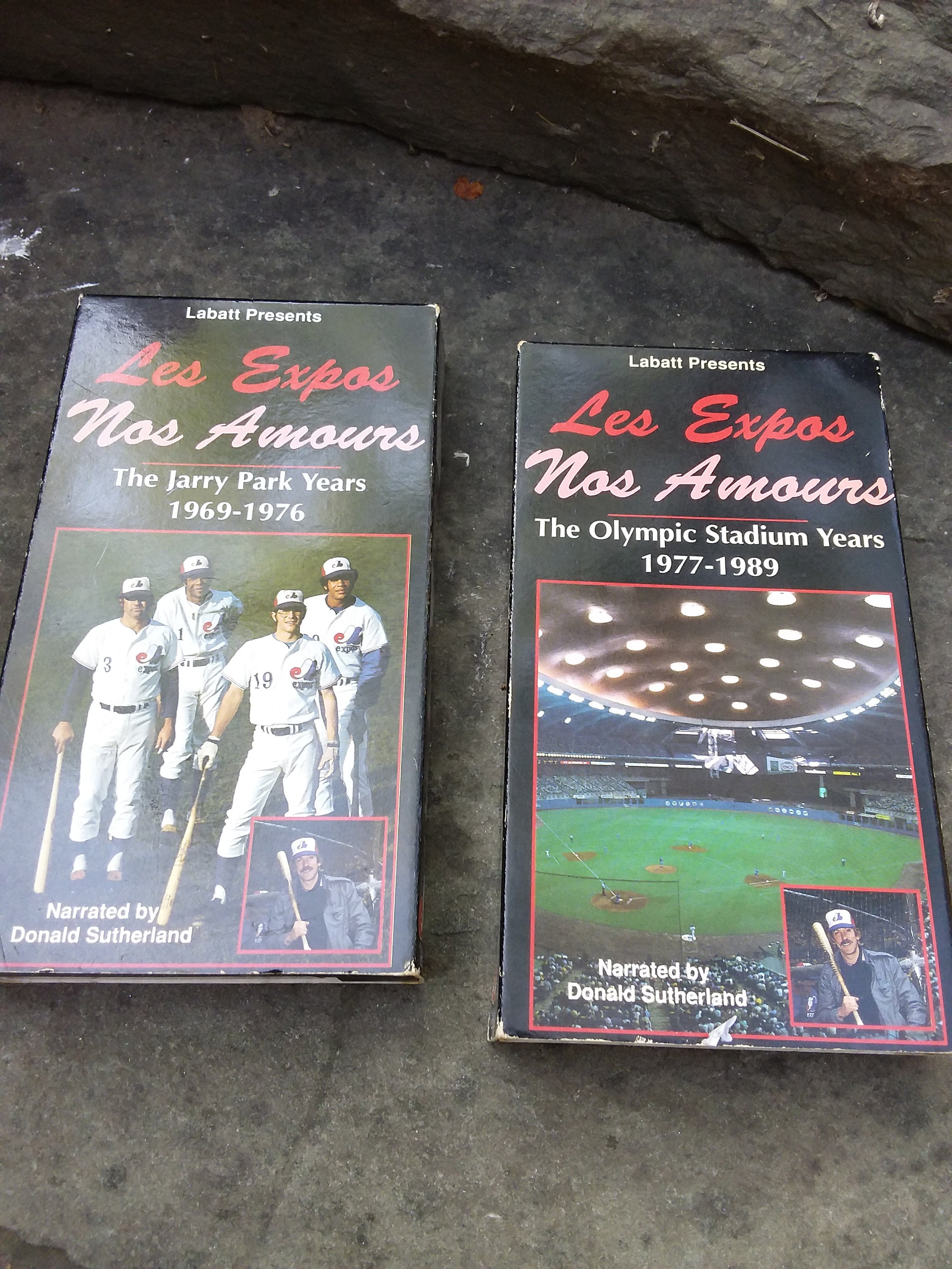 Vintage VHS Les Expos Nos Amours Jarry Park 1969-1976 and 