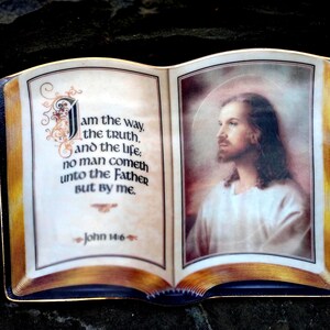 Franklin Mint Jesus Plates - Etsy
