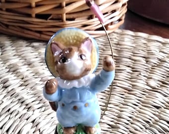 Vintage Beatrix Potter Tom Kitten Trinket Box: Frederick Warne
