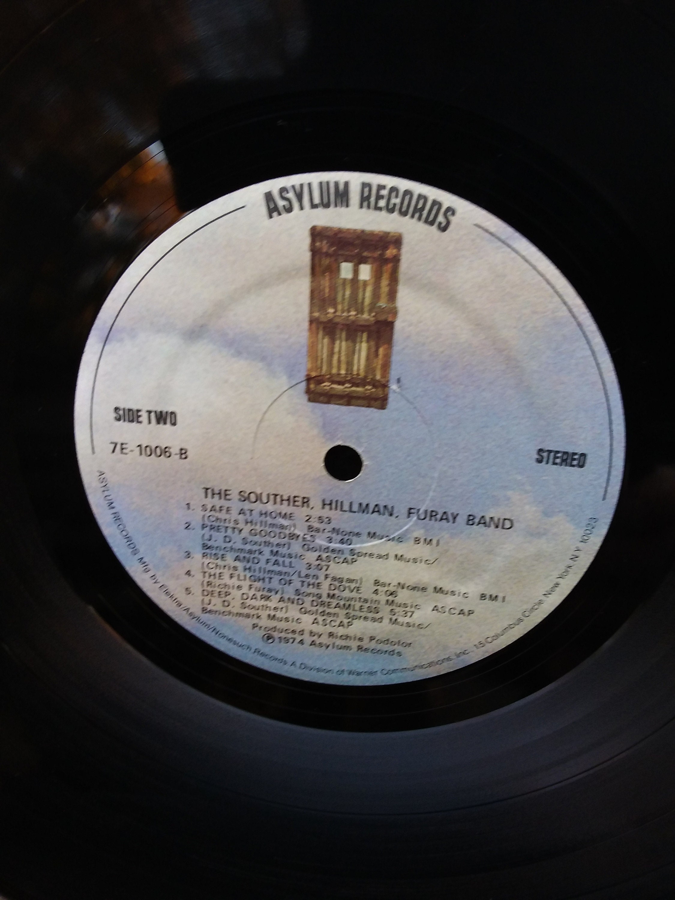 The Souther Hillman Furay Band 12㌅レコード Amazon.com: Souther Hillman Furay Band: CDs & Vinyl