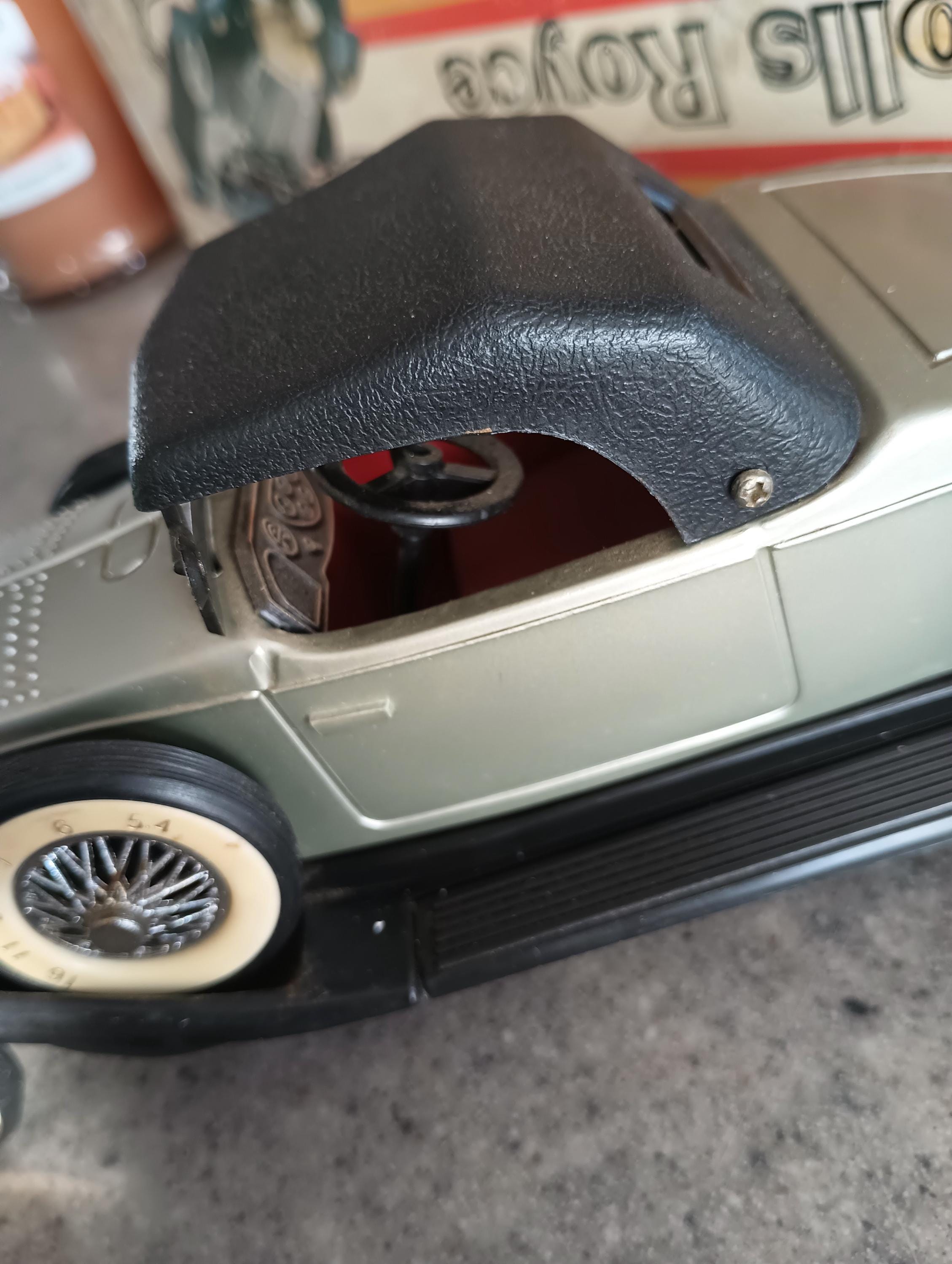 Vintage Radio Shack Rolls Royce Working AM Radio Detailed Replica