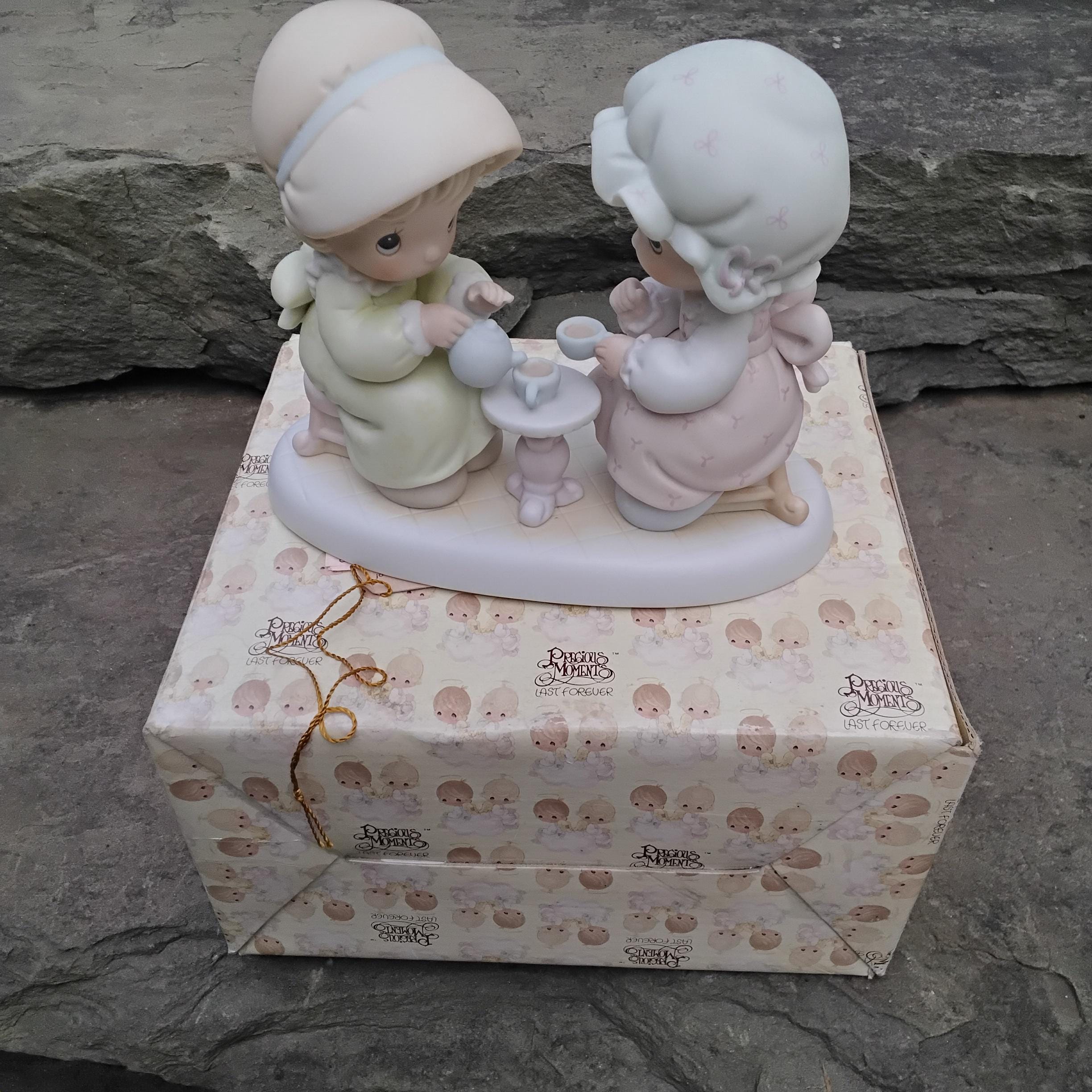 Vintage Precious Moments Friendship Hits the Spot, Boxed, 1988 - Etsy