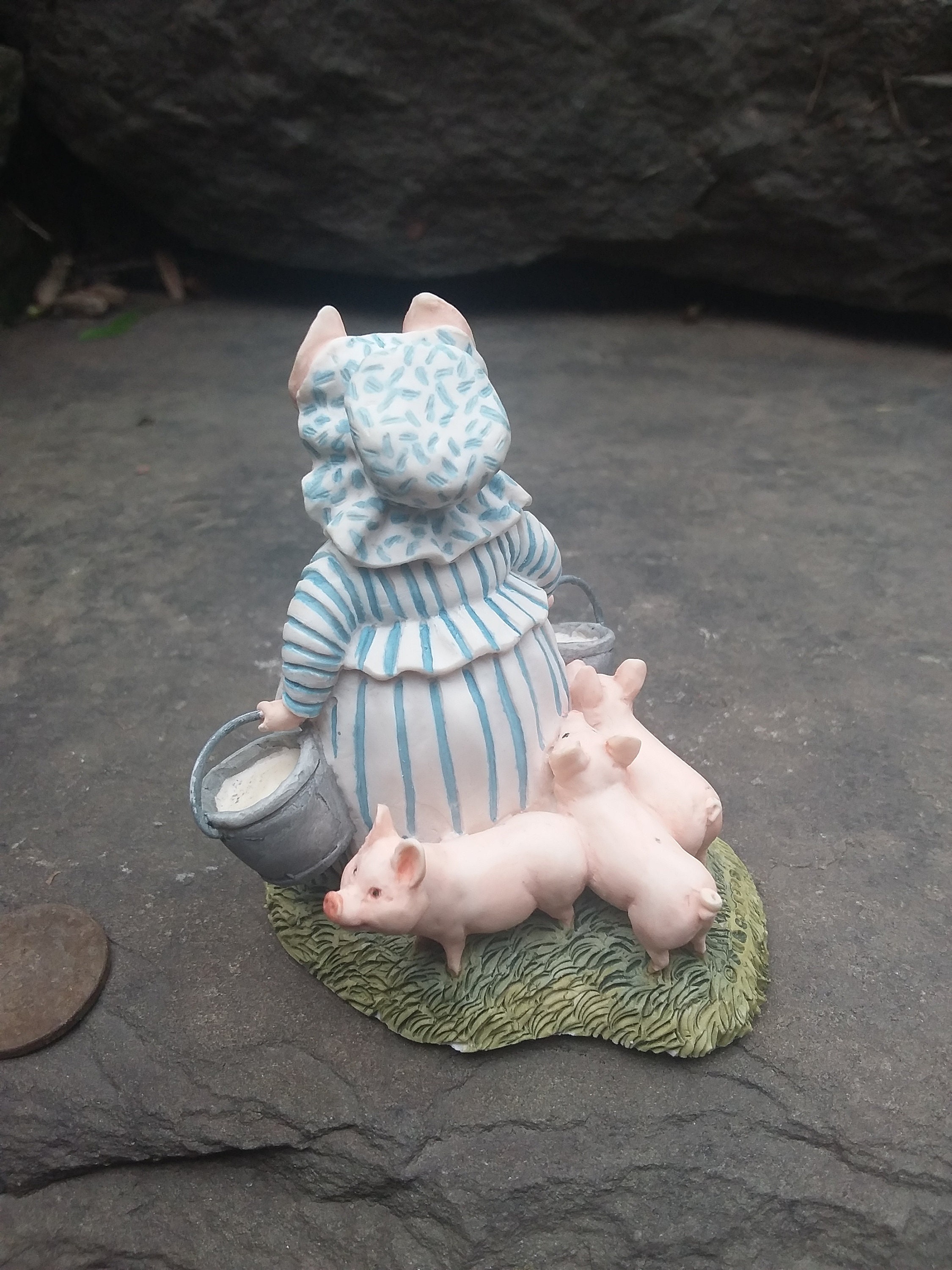 Vintage Beatrix Potter Aunt Pettitoes Piglets Figurine, 1983 - Etsy