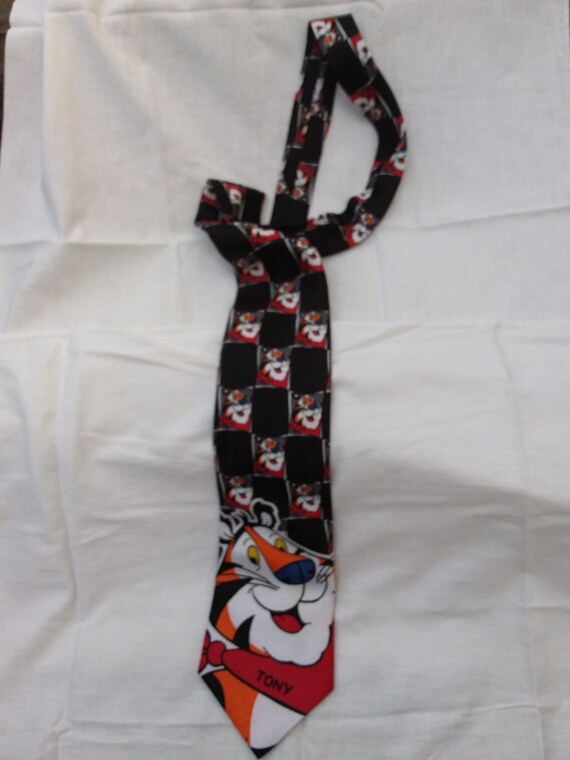 Vintage Tony the Tiger is Great Polyester Men's N… - image 3