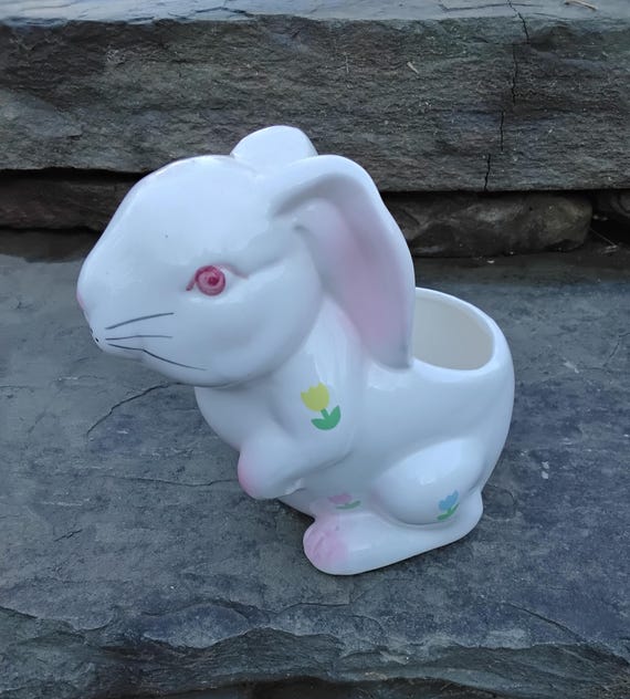 ウサギの花柄置物 Happy Easter 【公式通販】