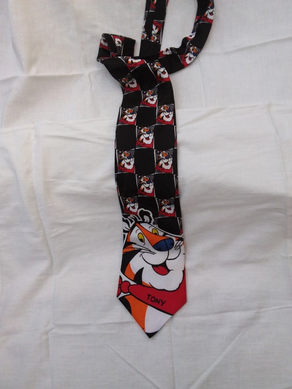 Vintage Tony the Tiger is Great Polyester Men's N… - image 2