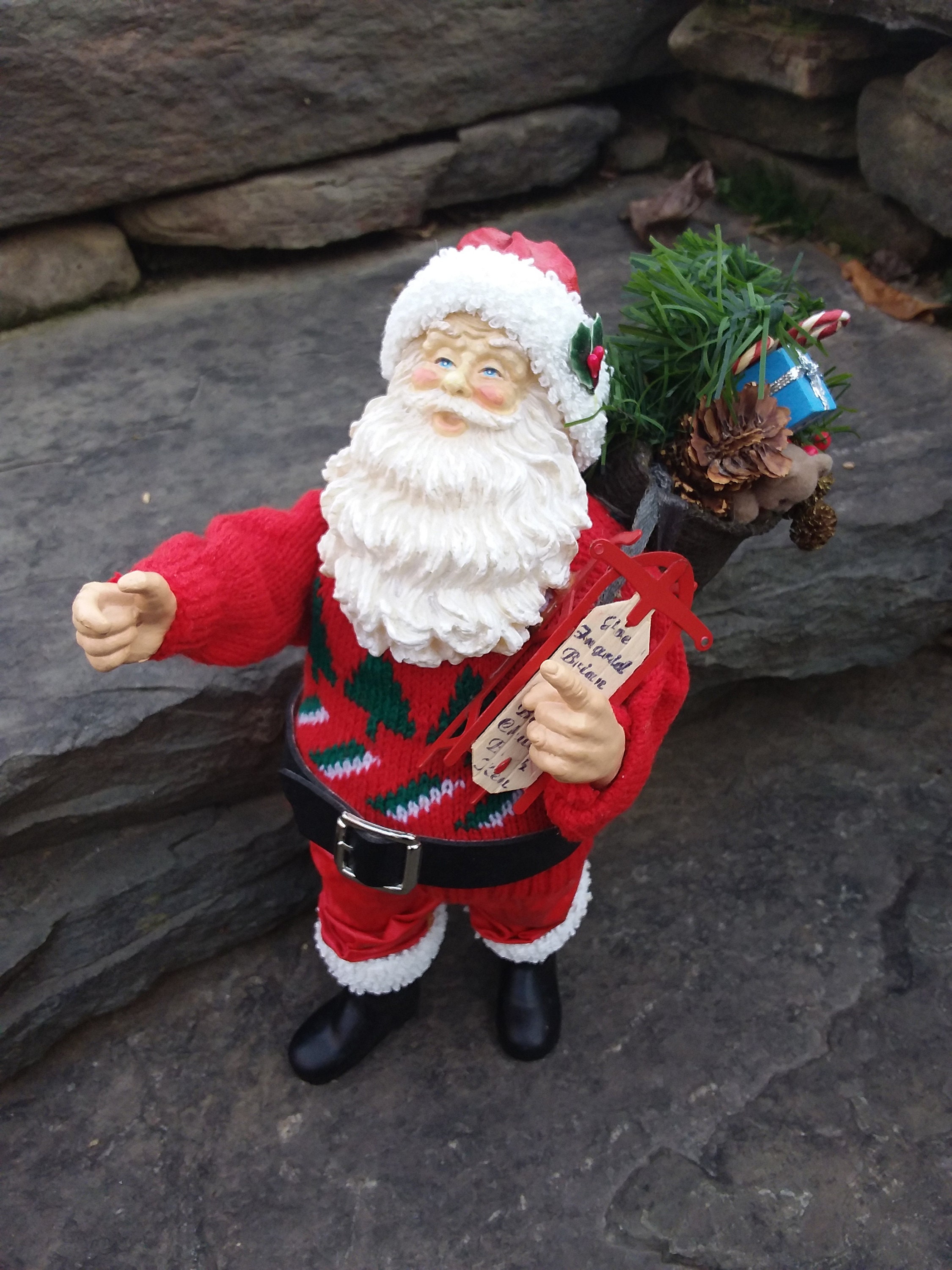 POSSIBLE DREAMS サンタクロース置物　クリスマス Amazon.co.jp: Department 56 Possible Dreams サンタクロース