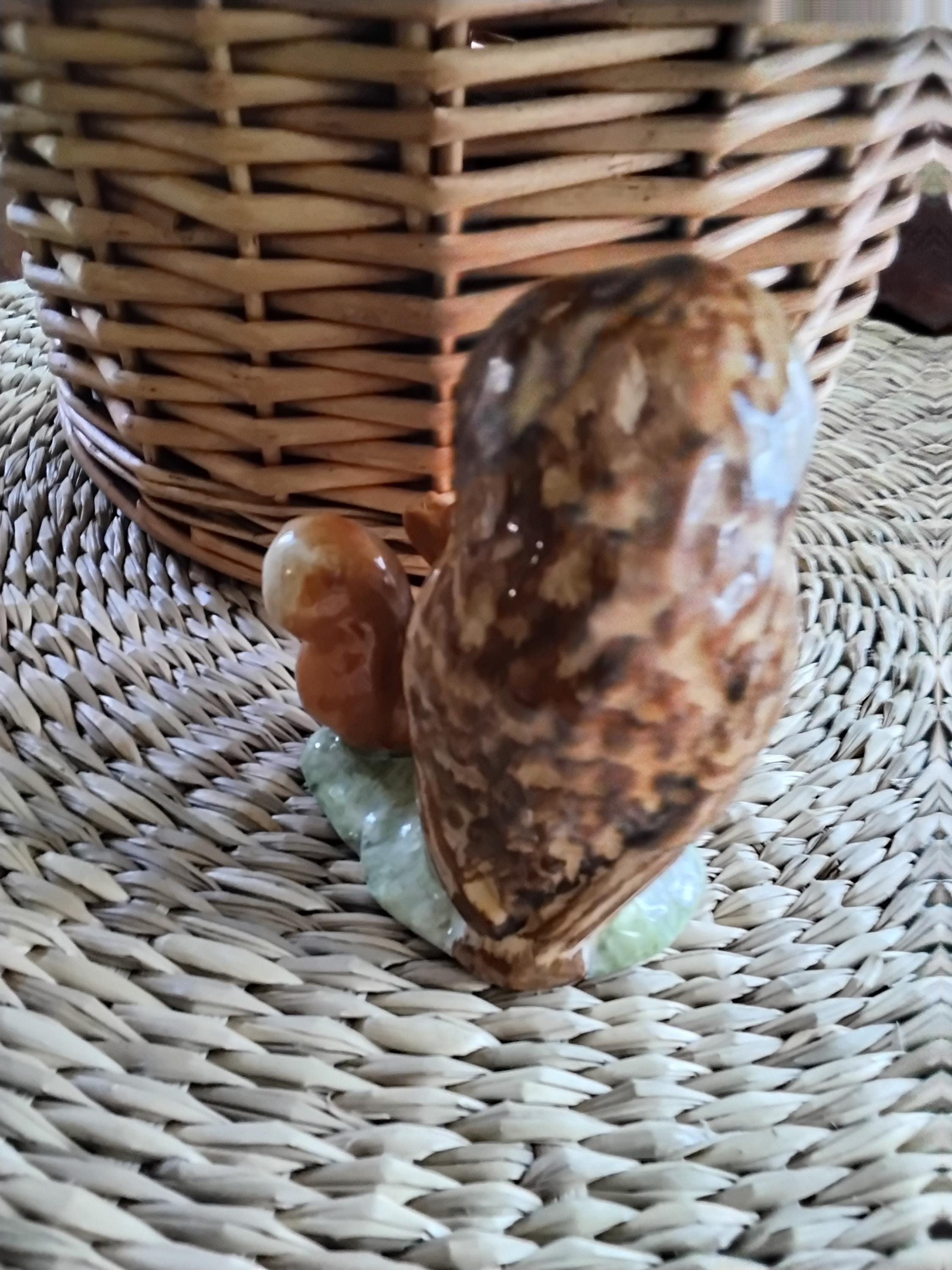 Vintage Beswick Beatrix Potter Old Mr. Brown Owl With Squirrel