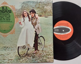 Thomas Signed Autographed Raindrops Keep Fallin/' On My Head Record Album w Signing Photo B.J