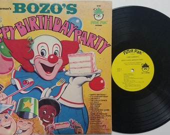 Vintage 1966 Bozo The Clown Puzzle Larry harmon pictures Repurpose Kids Toy Vintage game Cartoons Kids Show Jigsaw Puzzle Brain Game