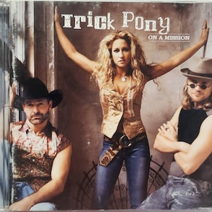 CD Used 2002 Vintage Country Rock Music by Trick Pony Titled On A Mission