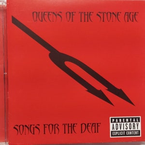 CD Used 2002 Vintage Hard Rock Music by Queens Of The Stone Age titled Songs For The Deaf
