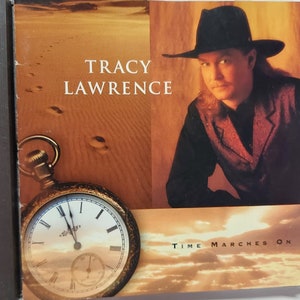 CD Used  1996 Vintage Music by Tracy Lawrence titled Time Marches On
