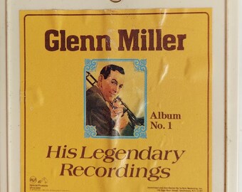 Vintage 1987 8 Track Tape by Glenn Miller Titled The Best of Glenn Miller