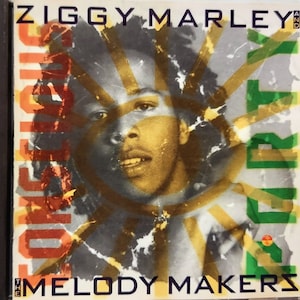 CD Used 1988 Vintage Reggae Music by Ziggy Marley And The Melody Makers titled Conscious Party