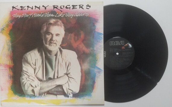 Vintage Vinyl Record Album by Kenny Rogers titled They | Etsy