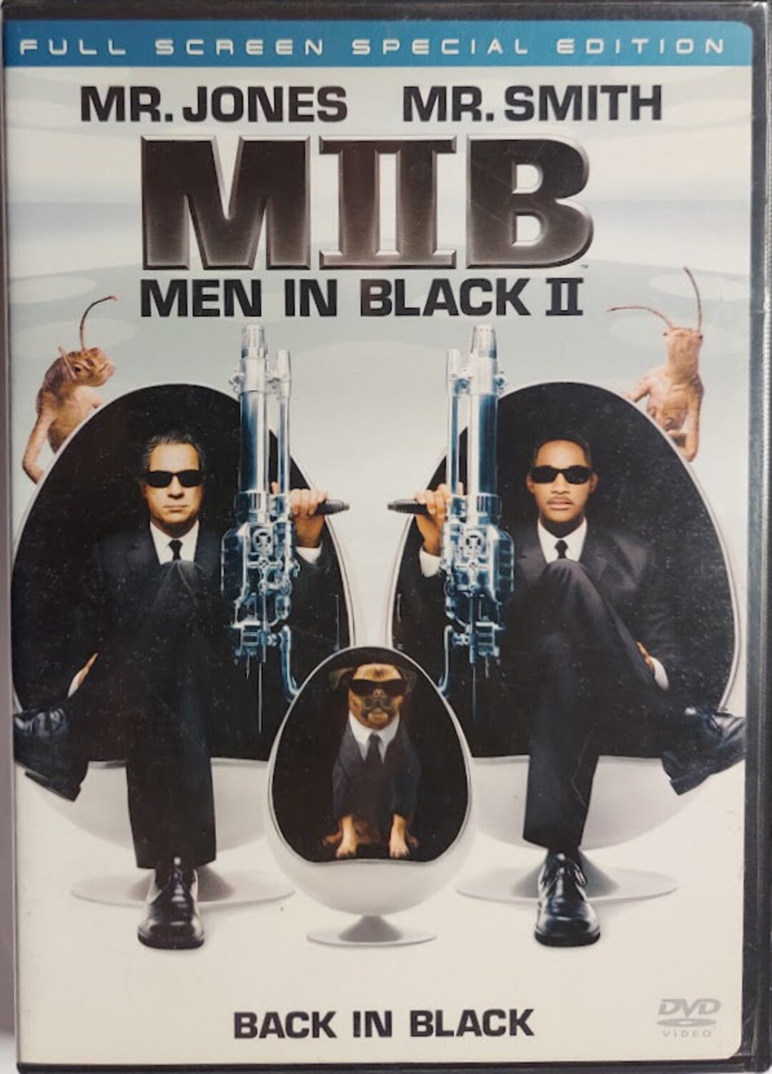 DVD 2002 Vintage Movie Titled Men in Black II Starring Tommy - Etsy