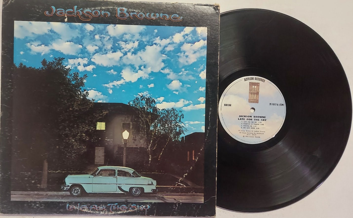 Vintage 1974 Vinyl Record Album by Jackson Browne Titled