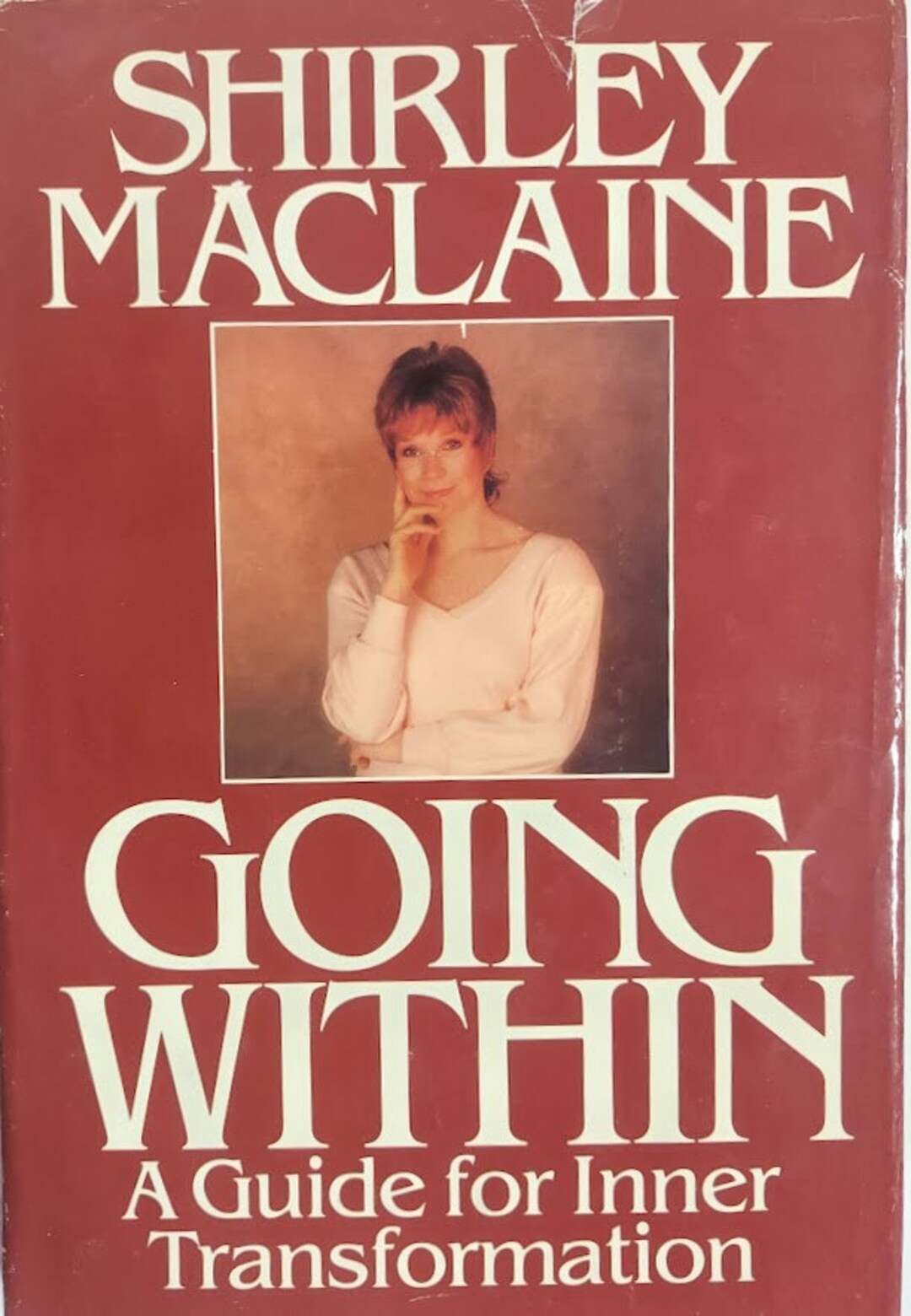Hardcover Book 1989 Vintage Self Help by Shirley Maclaine Etsy