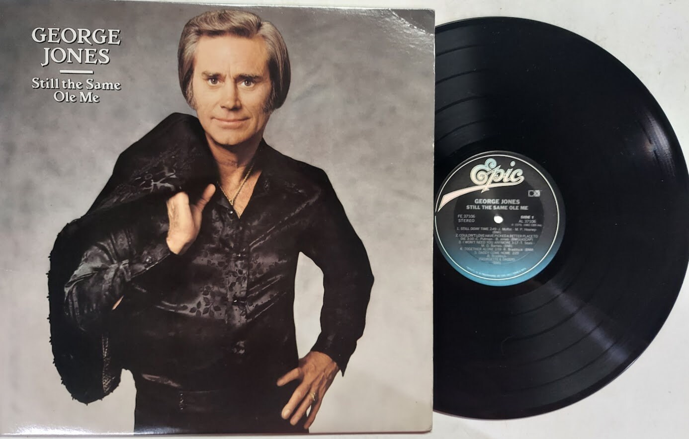 Vintage 1981 Vinyl Record Album by George Jones Titled Still the Same Ole Me - Etsy