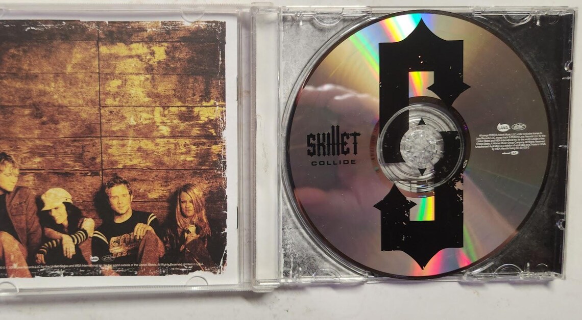 CD 2003 Vintage Heavy Metal Music By Skillet Titled Collide Etsy
