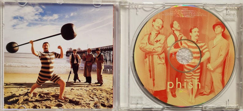 CD Used 1994 Vintage Alternative Rock Music by Phish titled Hoist image 2