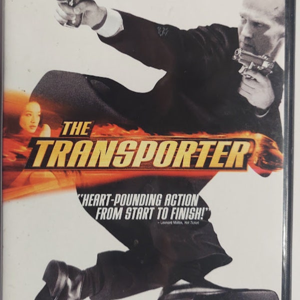 DVD 2002 Vintage Movie titled The Transporter starring Jason Statham & Shu Qi (Special Edition)