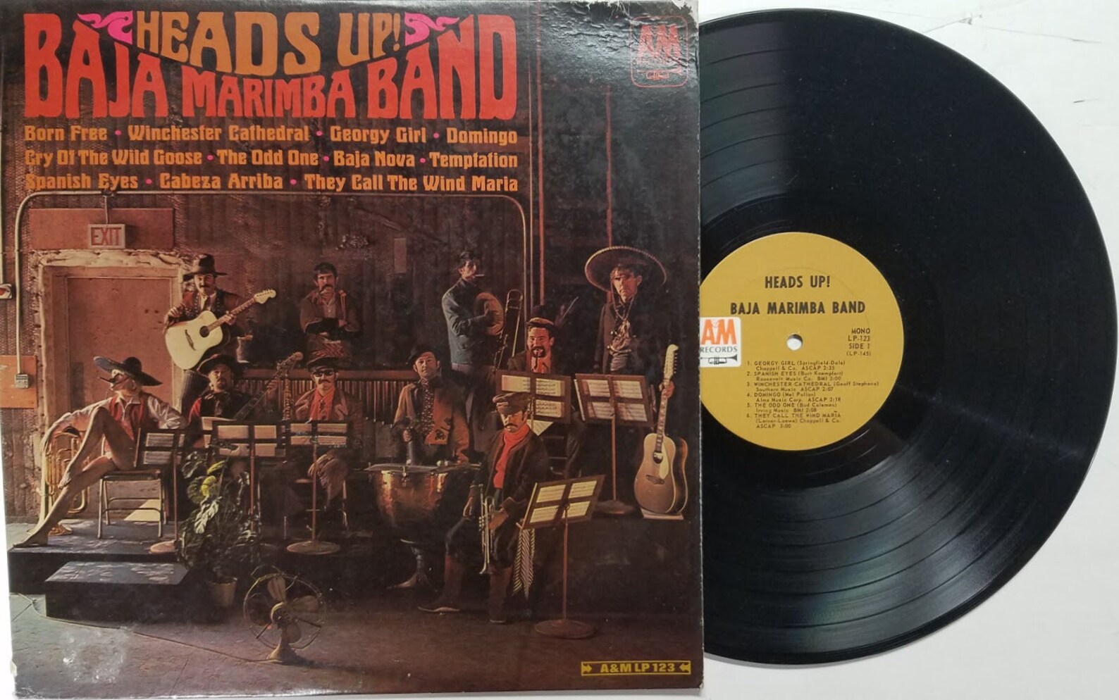 Vintage 1967 Vinyl Record Album by Baja Marimba Band titled Etsy