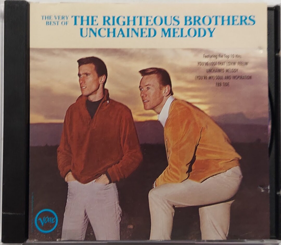 Vintage Music CD by the Righteous Brothers Titled the Very Best of