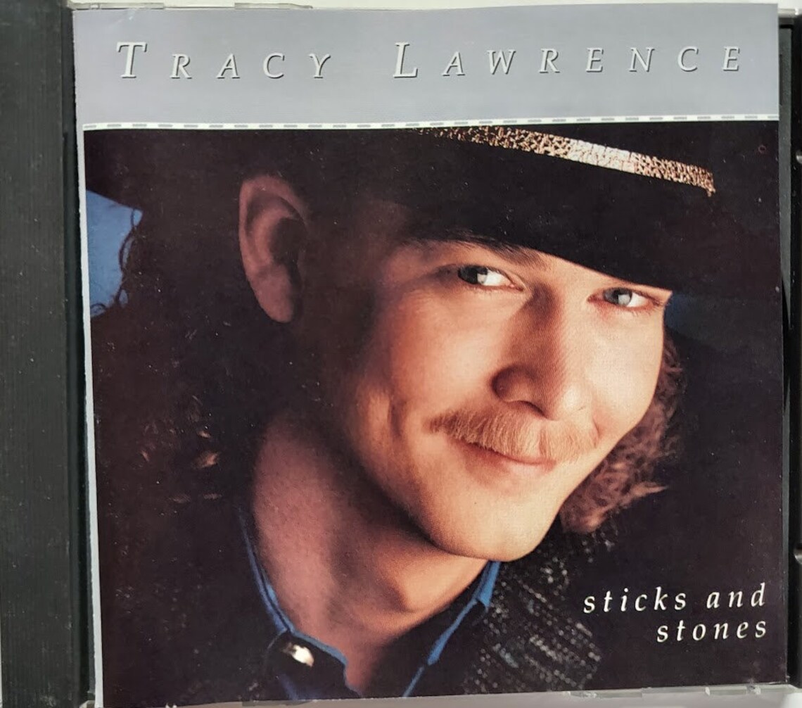 CD Used 1991 Vintage Music by Tracy Lawrence Titled Sticks and Stones