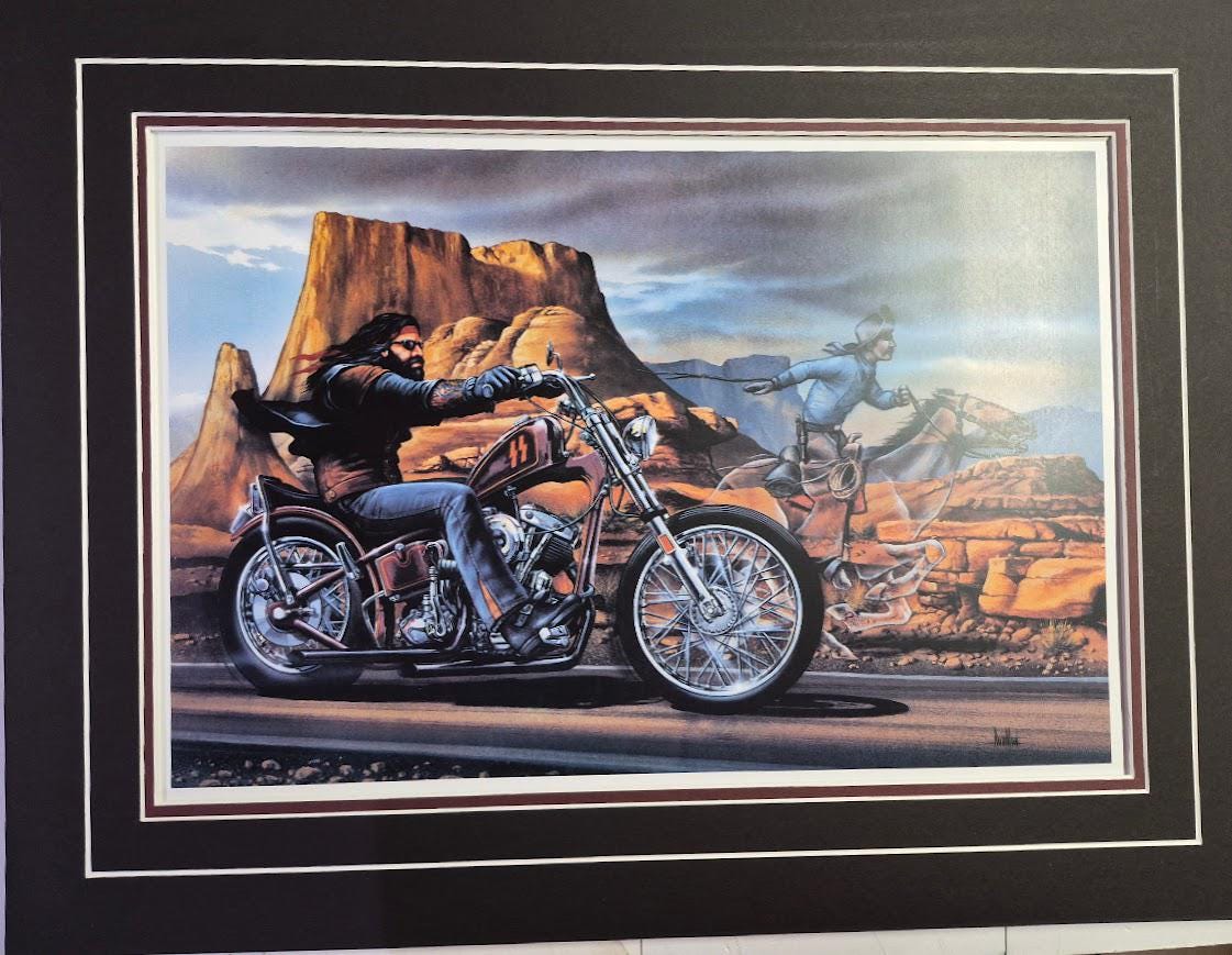 David Mann Motorcycle Art - Etsy