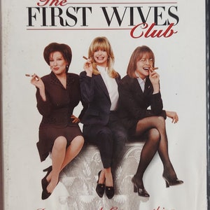 DVD 1996 Vintage Movie titled The First Wives Club Bette Midler, Goldie Hawn & Diane Keaton